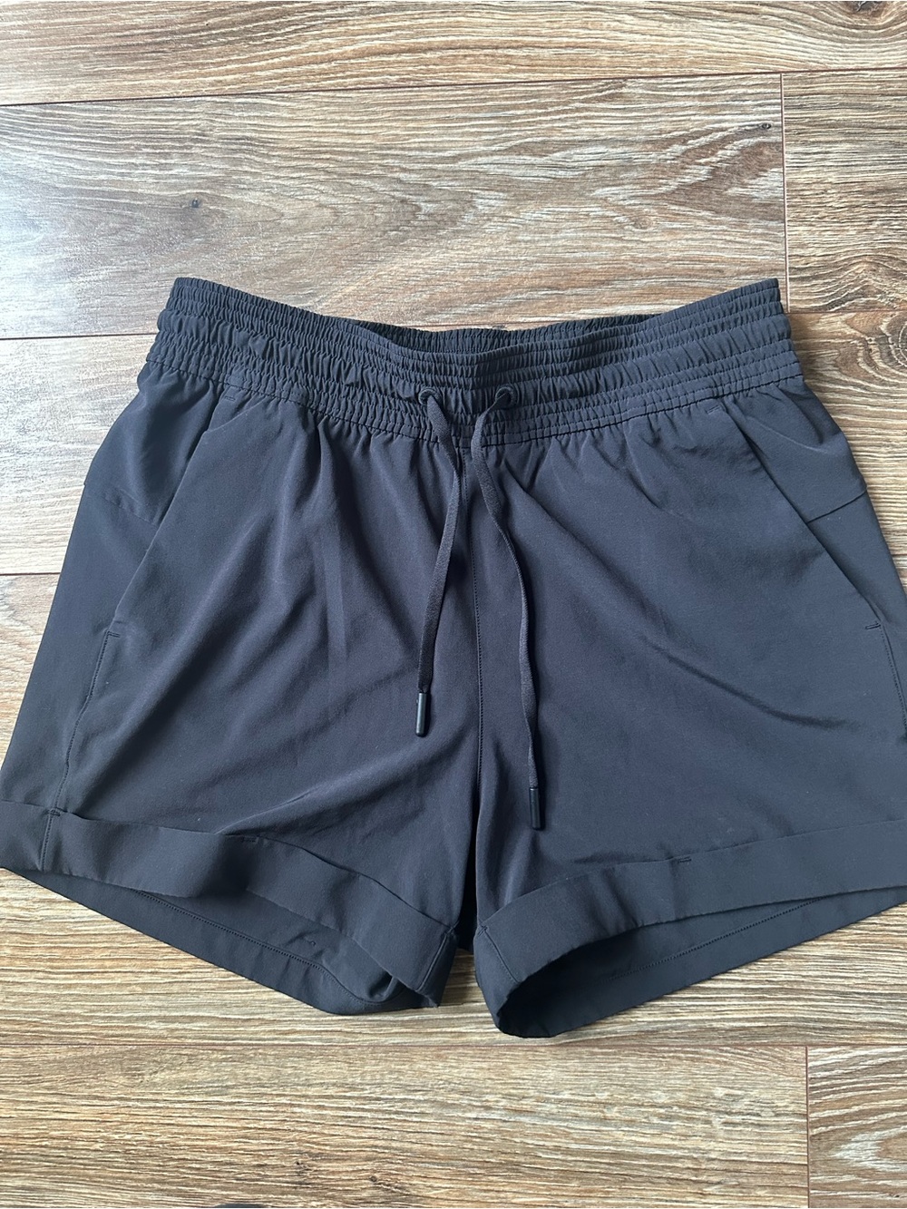 Women's Black Lululemon Shorts